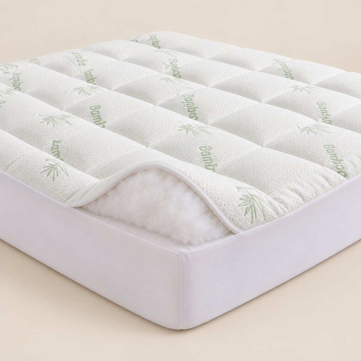Surmatelas Moelleux Bambou