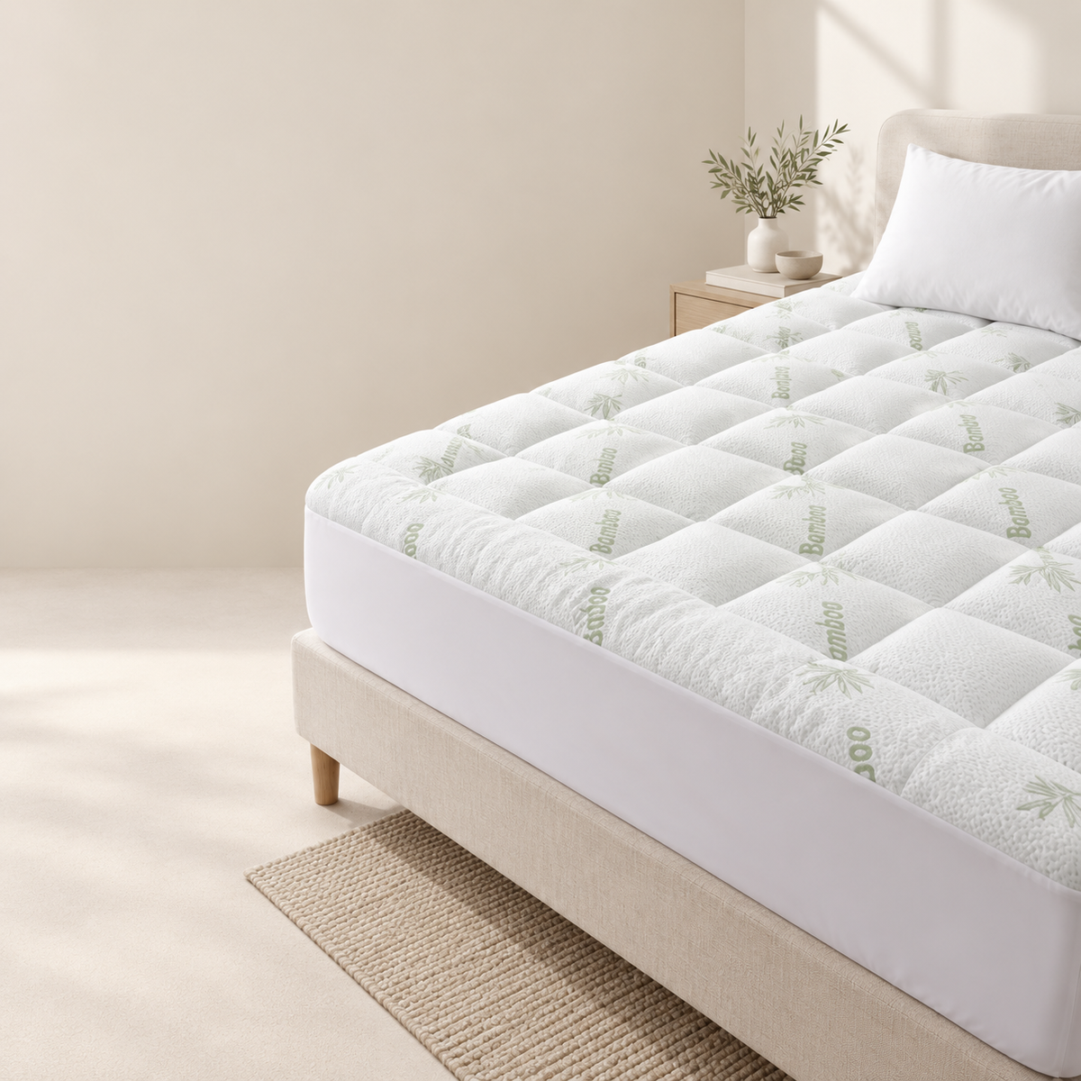 Surmatelas Moelleux Bambou
